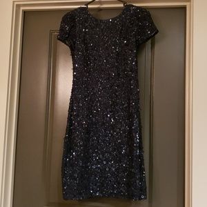 Adrianna Papell Sequin Dress